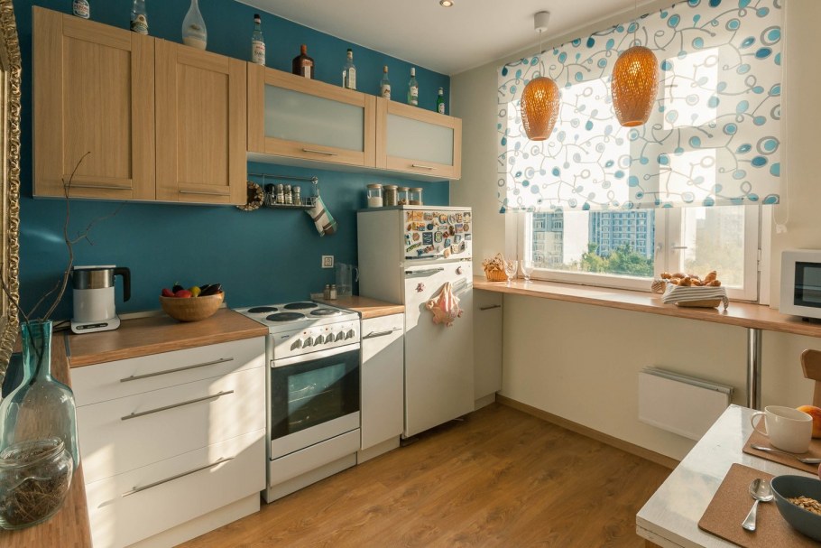 Простая кухня в квартире