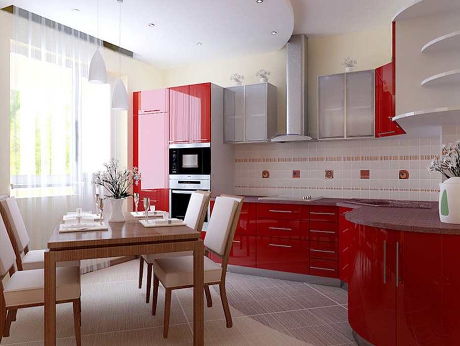 Красивые кухни в квартирах