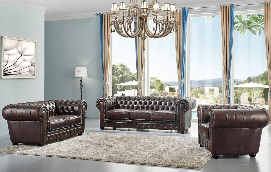 Комплект мягкой мебели Честер