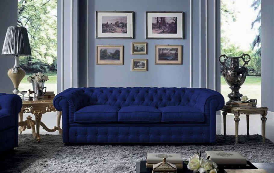 Диван Честерфилд трехместный