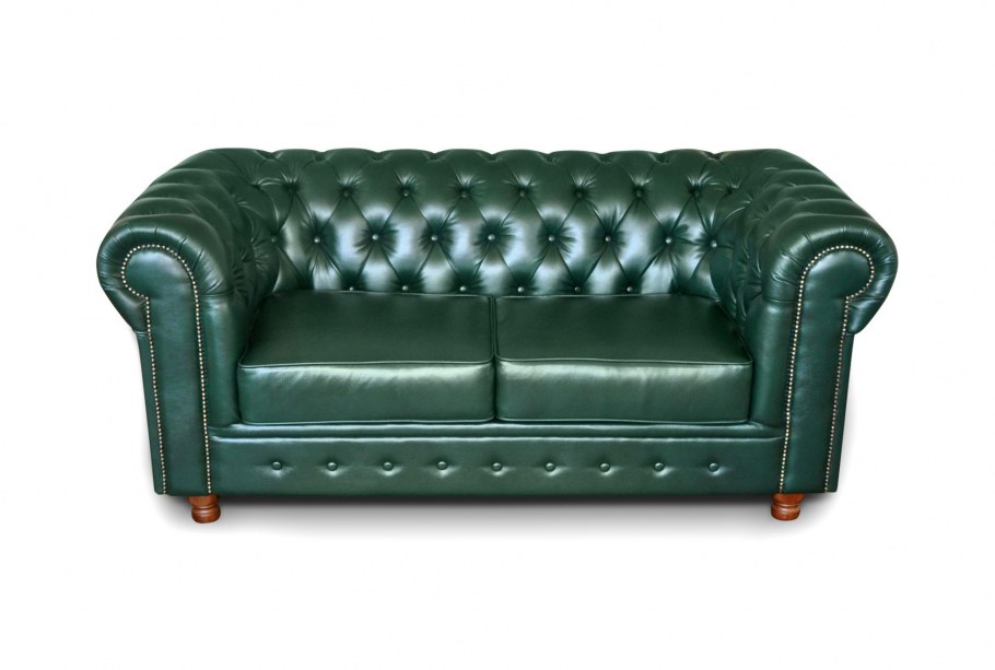 Диван Честер 3-х местный кожа