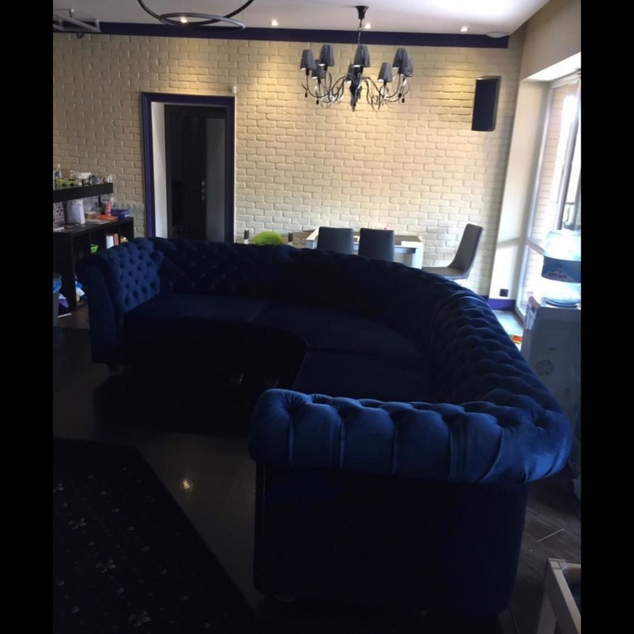 Диван Честер в стиле лофт