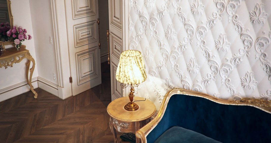 Гипсовая 3d панель Marseille Artpole м-0038 600x600x26 мм