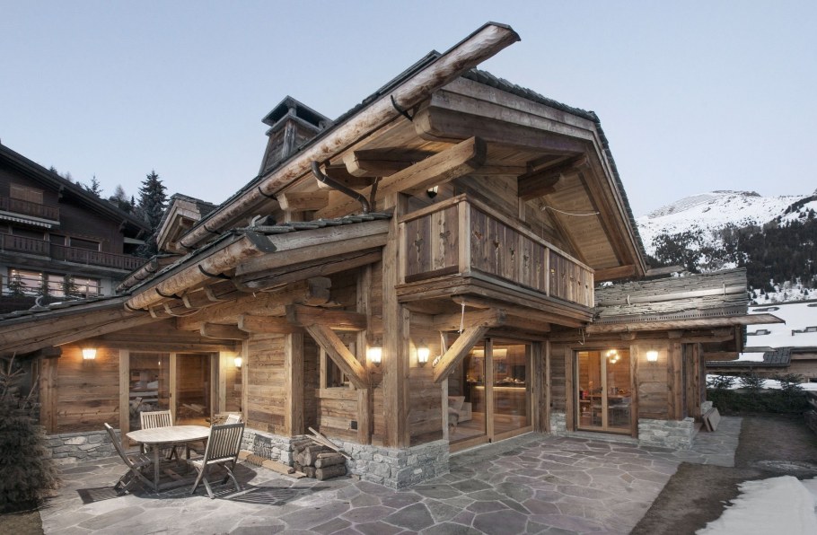 Альпийское Шале фасад