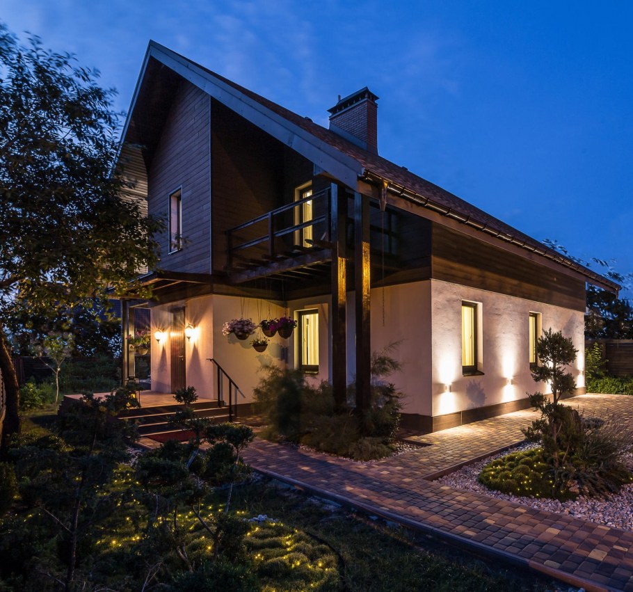 Современный коттедж Шале