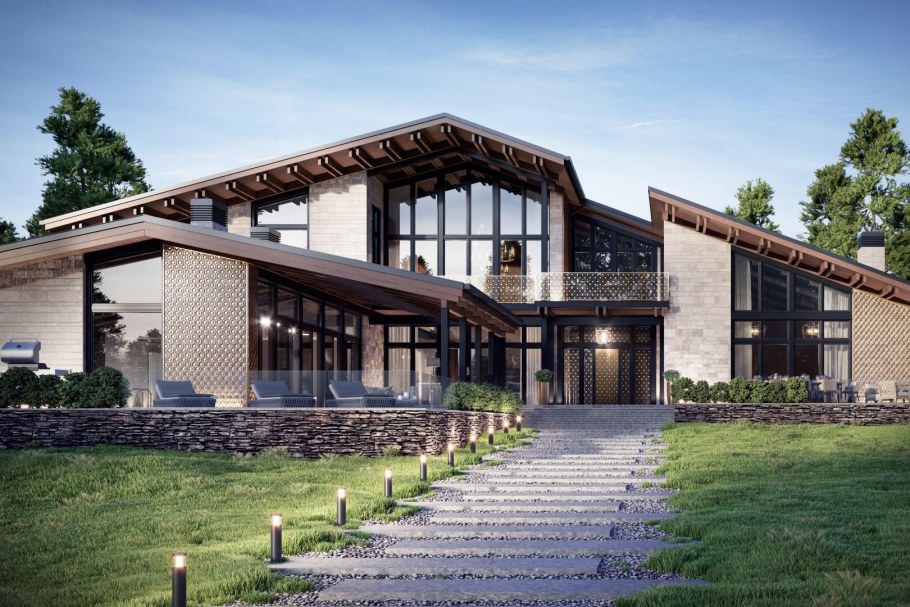 Гостиница Шале фахверк