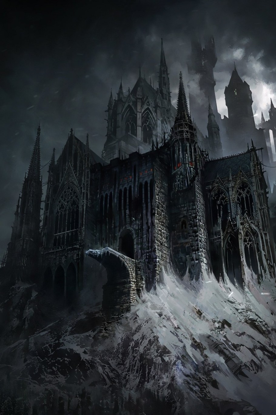 Готический замок Dark Souls