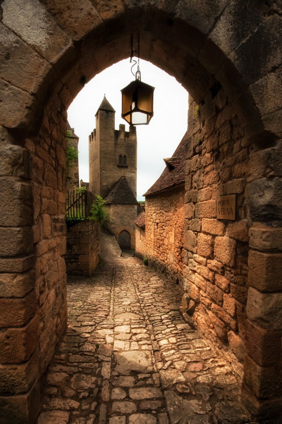 Бульвар средневекового замка