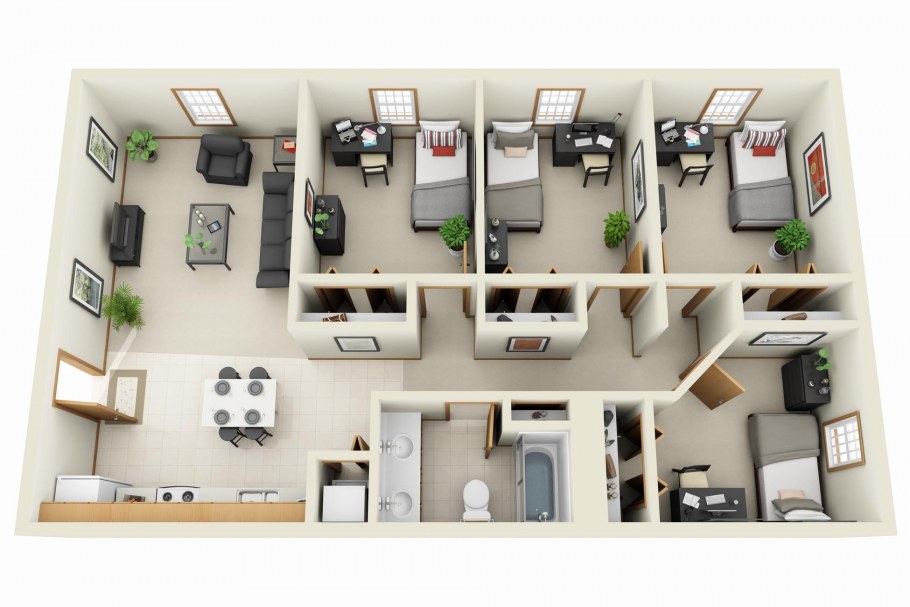 Макет квартиры