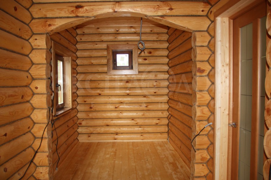 Деревянный дом внутри отделка
