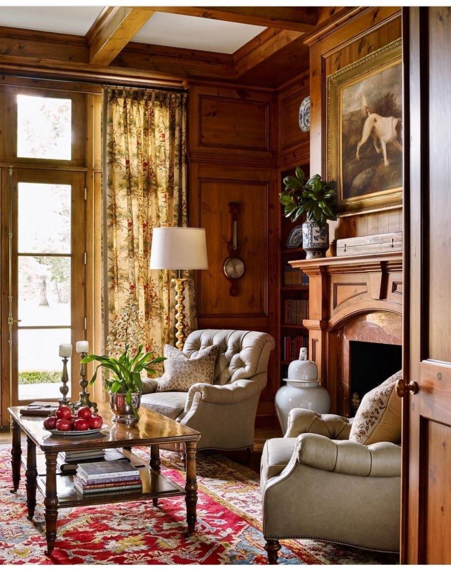 Гостиная в стиле бидермейер