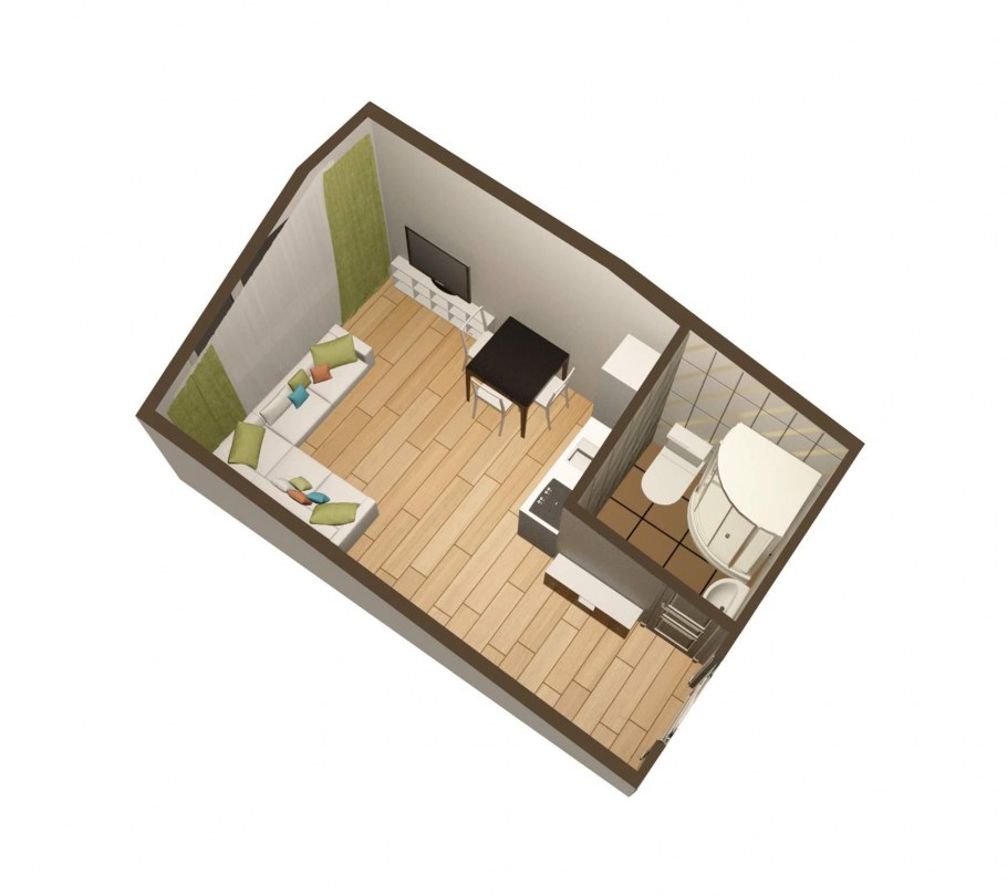 Модульный дом планировка