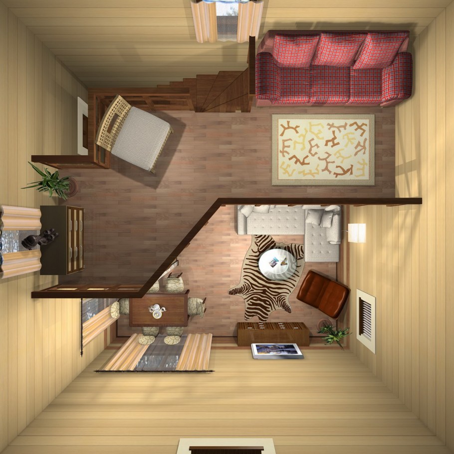 Планировка дом-баня 5на 6 с печкой