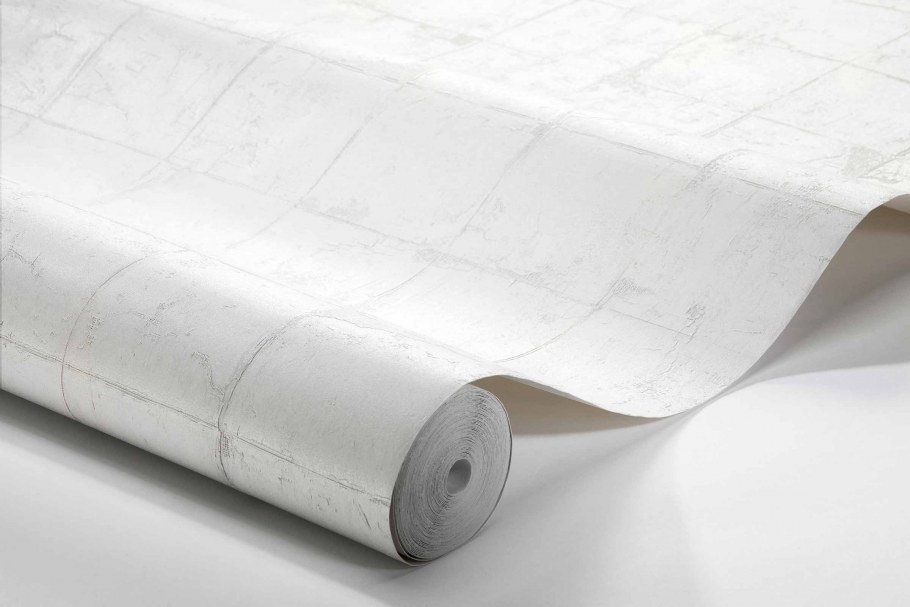 Рулонные обои на белом фоне