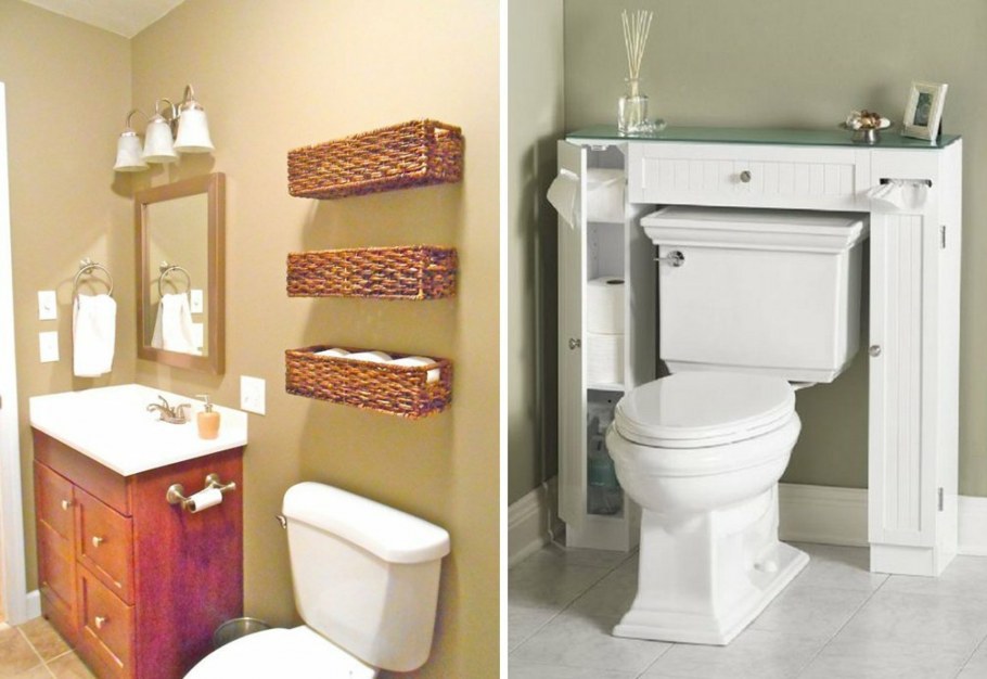 Полки в ванную из подоконника