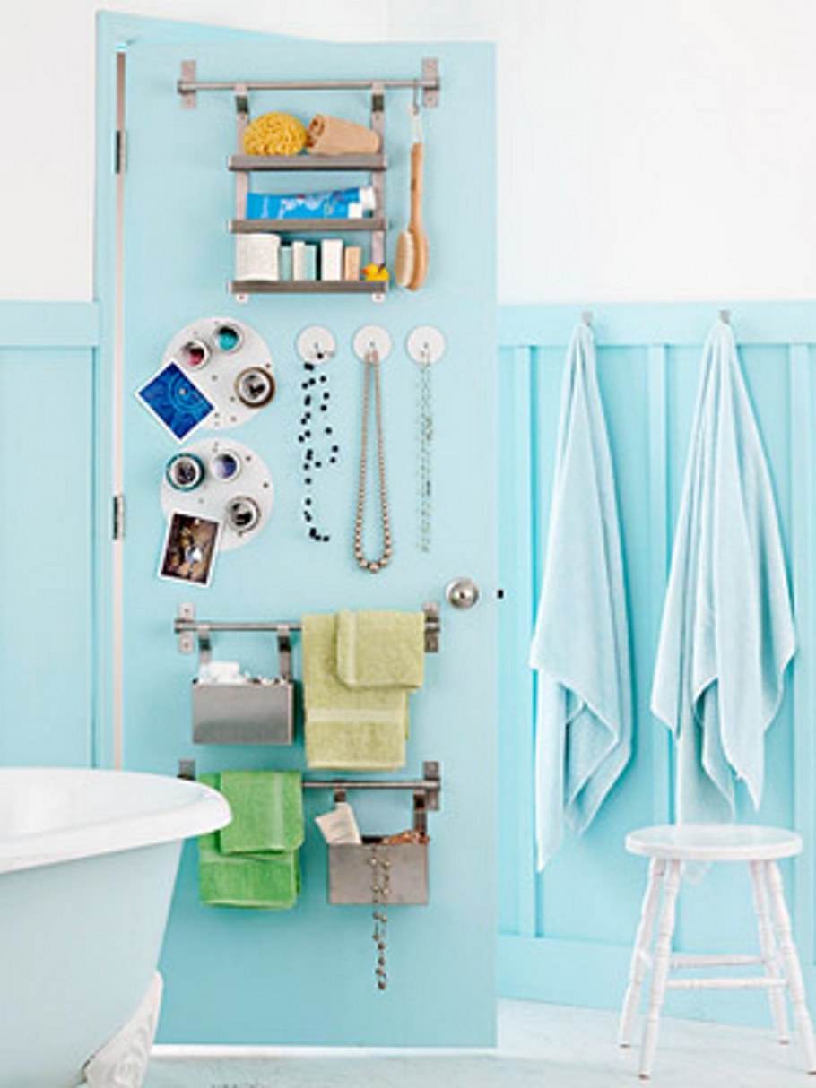 Места хранения в ванной