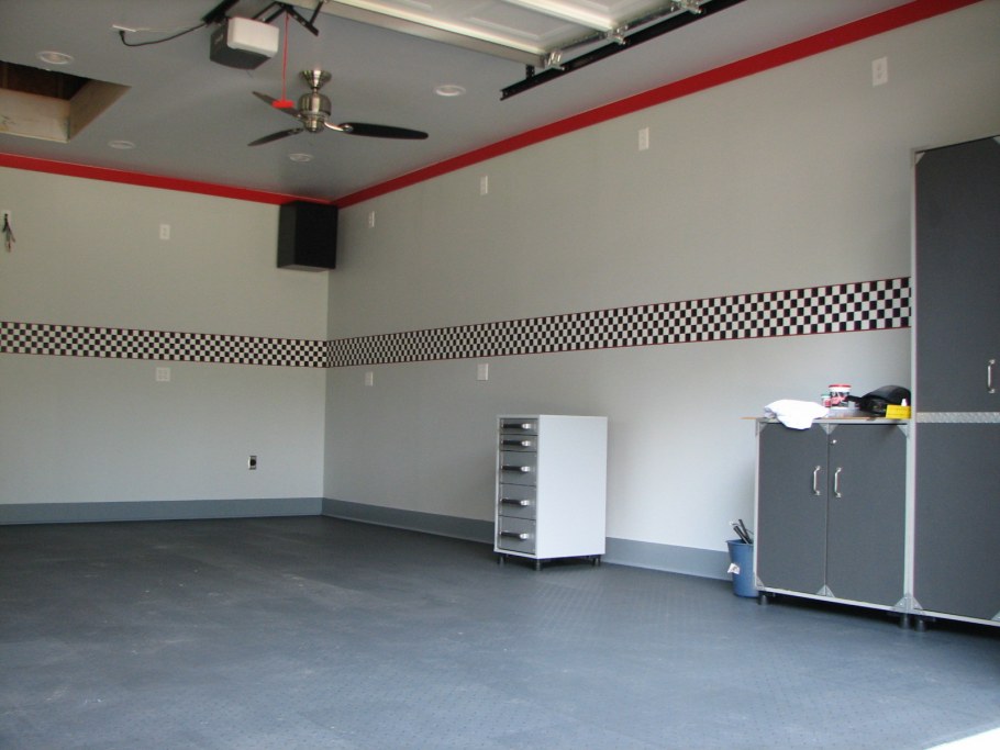 Стены в гараже