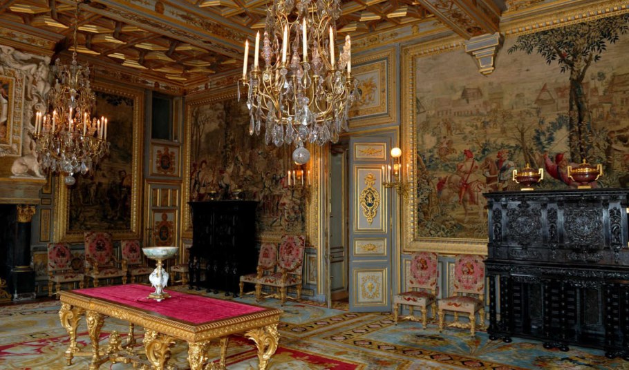 Дворец Фонтенбло Королевские покои