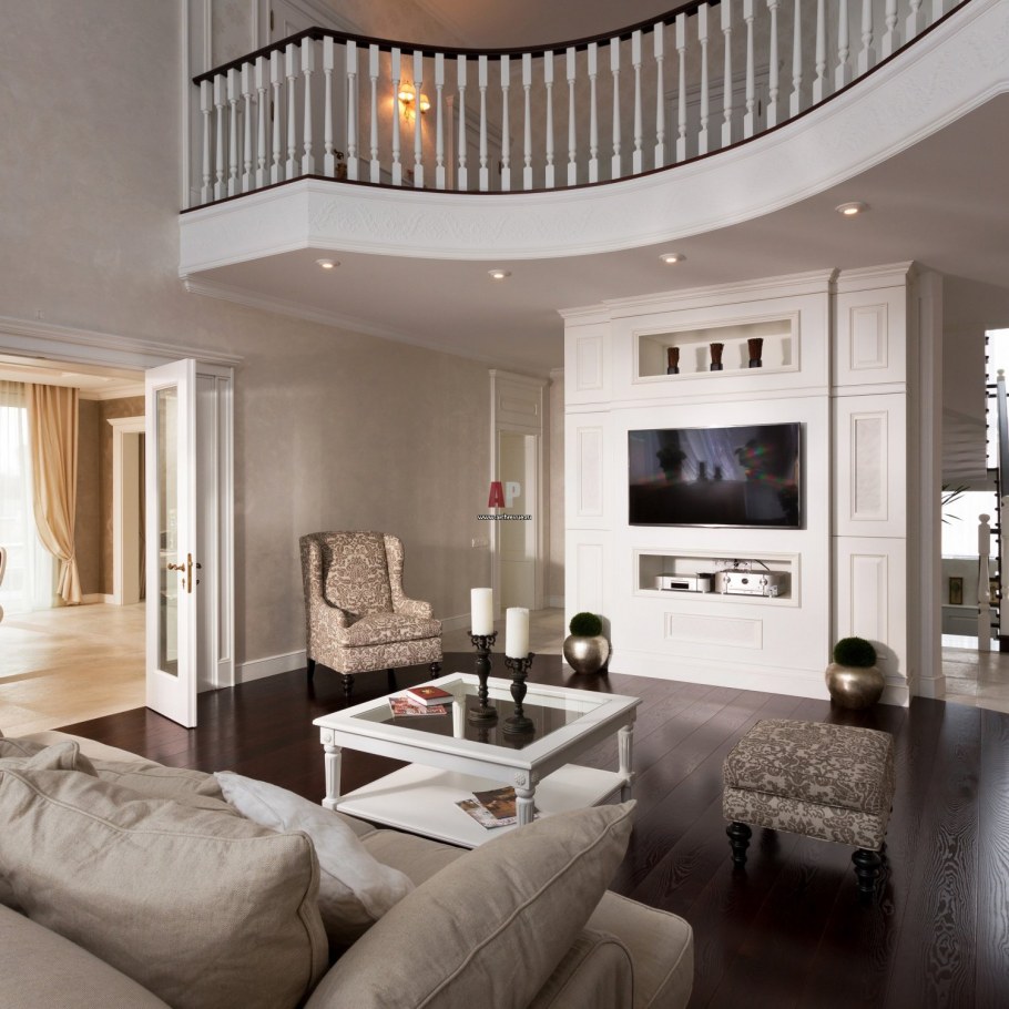 Интерьер в светлых тонах современный