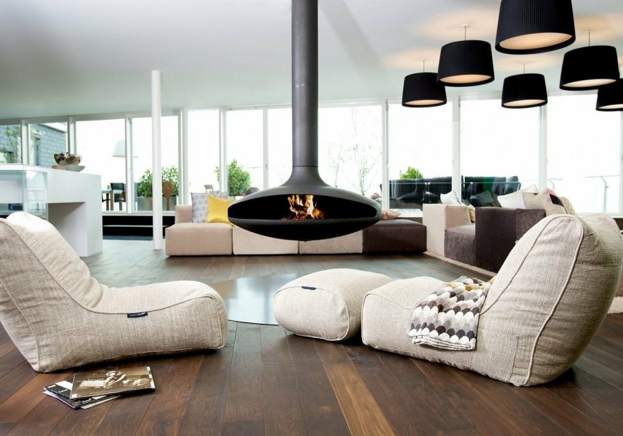 Кресло мешок в интерьере