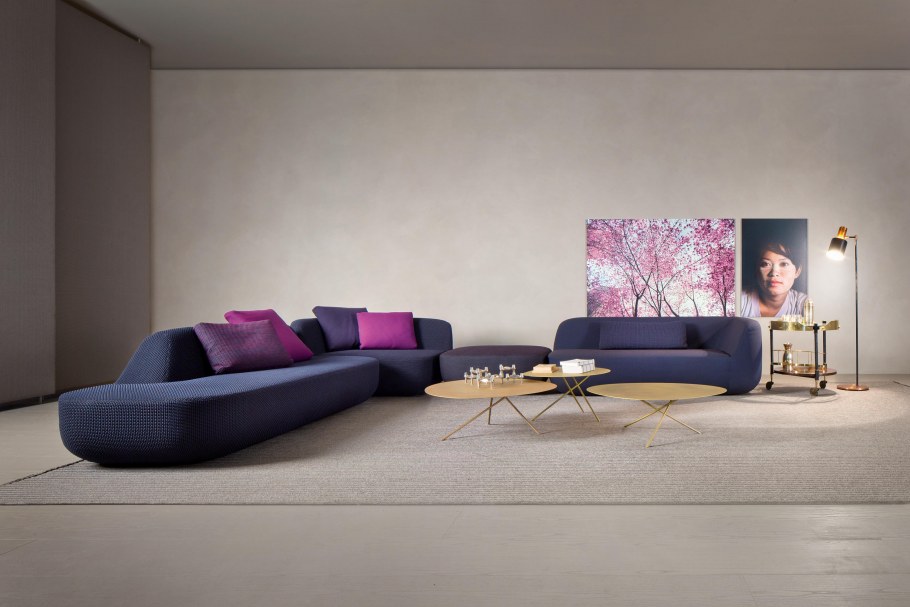 Спальня в лиловых тонах