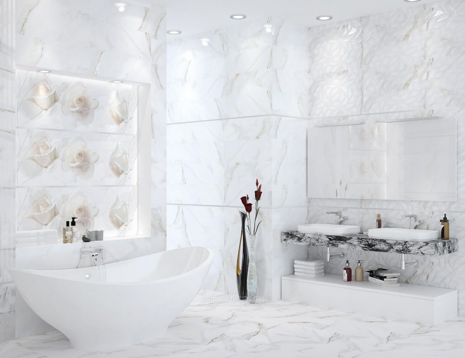 Плитка eletto Ceramica Calacatta Light