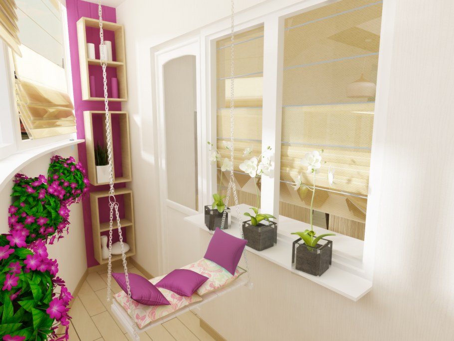 Полубалкон полулоджия