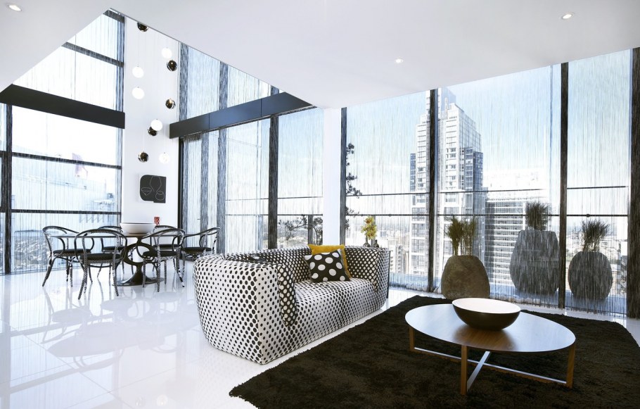 Интерьер пентхауса в современном стиле