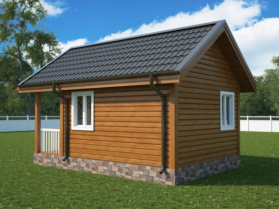 Дачный дом 6х6м кд-24