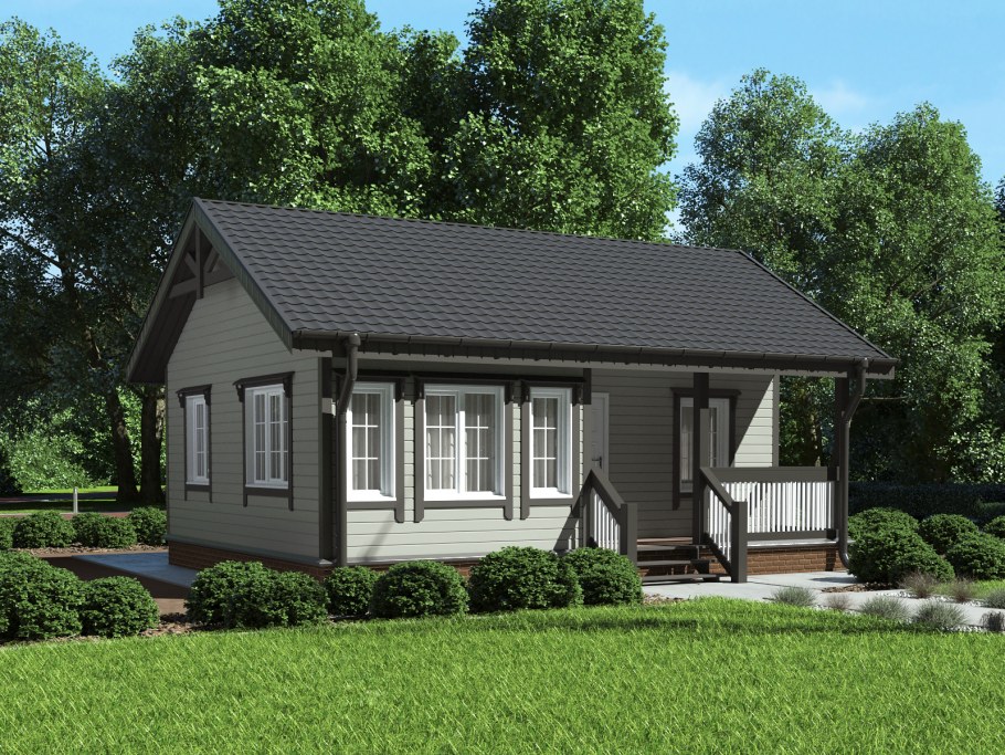 Дачный домик 6х5 одноэтажный