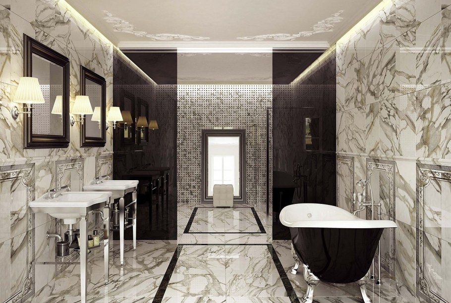 Кухни ар деко фартук