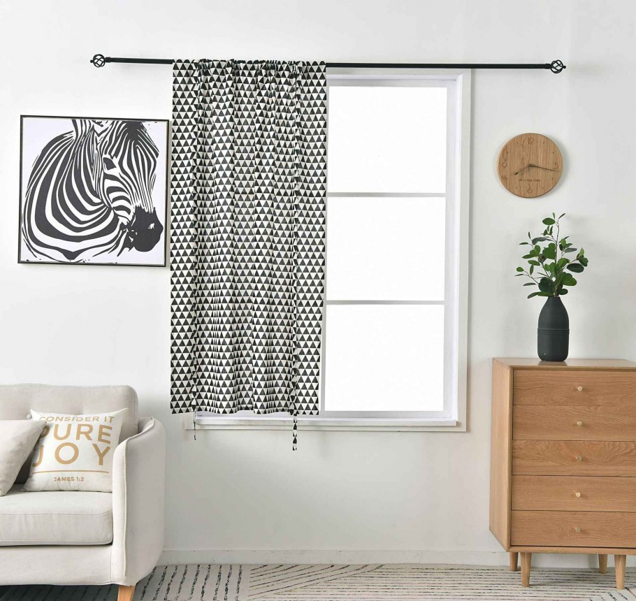 Римская штора в полоску