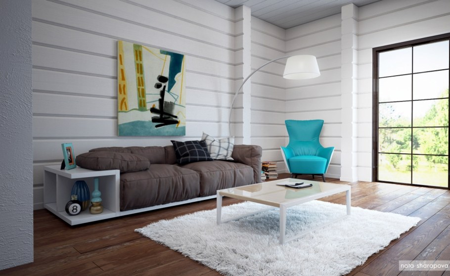 Имитация бруса Хонка