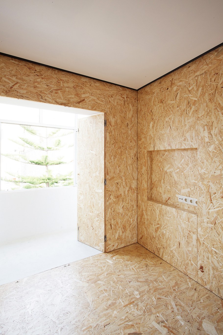 Внутренняя отделка OSB плитами