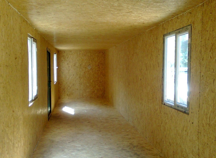 Отделка ОСП изнутри