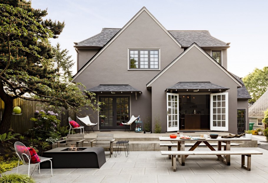 Модные цвета домов