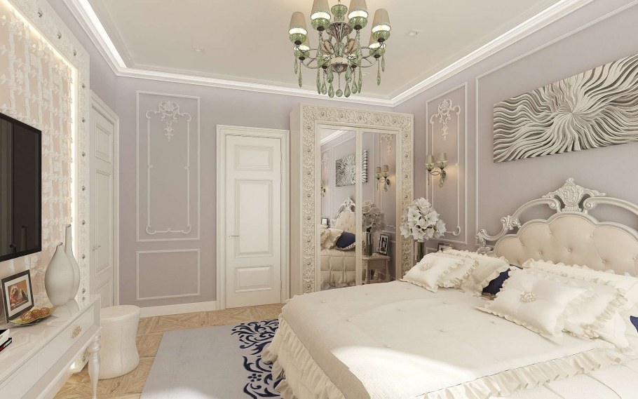 Спальня в стиле Неоклассика