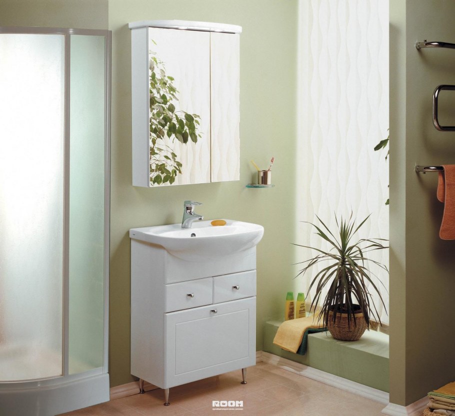 1a002102no010 шкаф-зеркало норма 65 бел.гл.