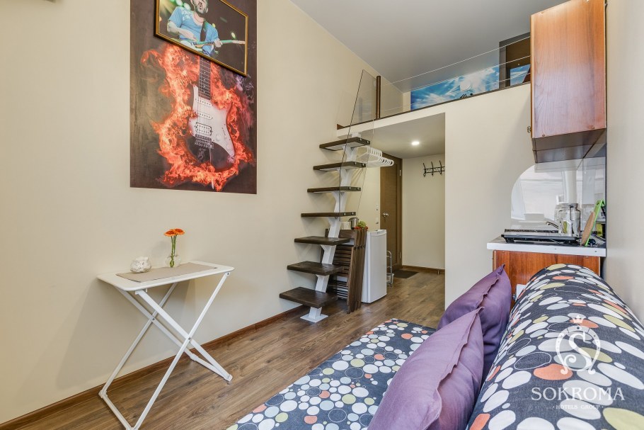 Двухуровневая студия в Санкт