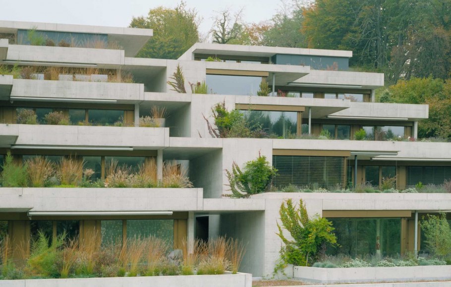 Здания на рельефе