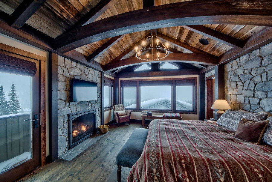 Тимбер фрейм интерьер