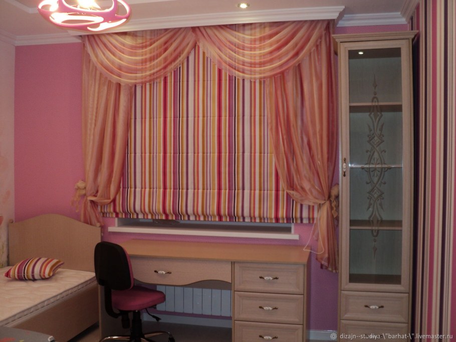 Римские шторы в детскую