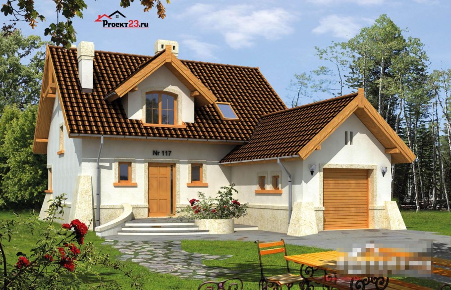 Крыши частных домов с мансардой