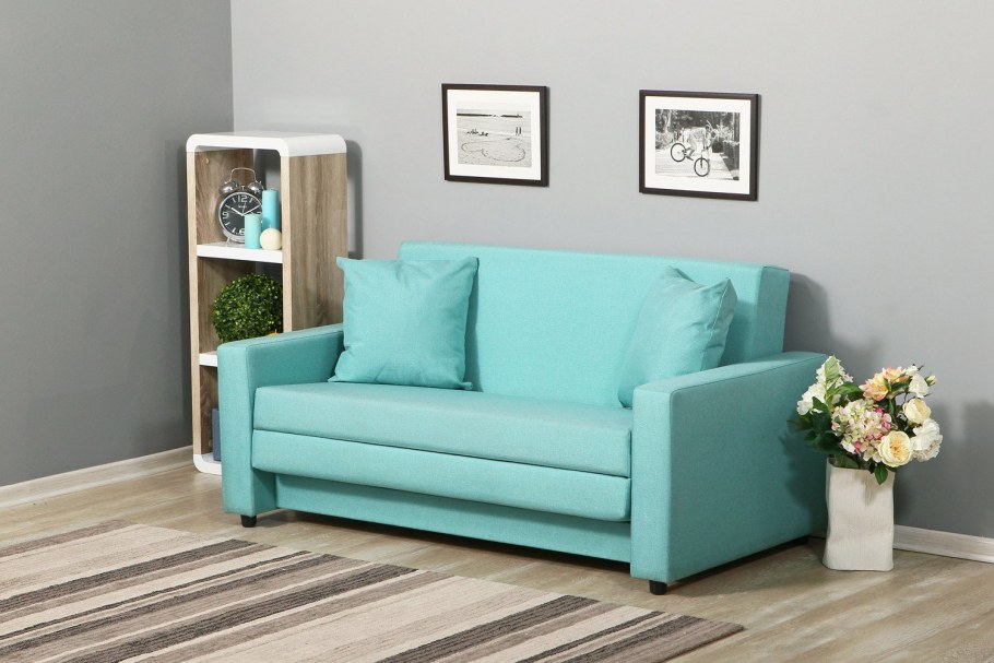 Бирюзовый диван