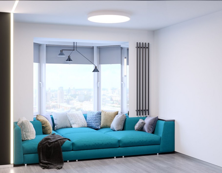 Бирюзовый диван Астория