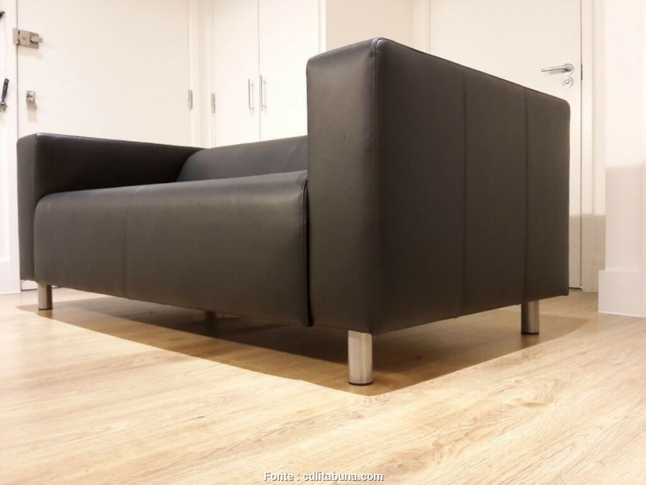 Диван 2-местный клиппан Кимстад белый