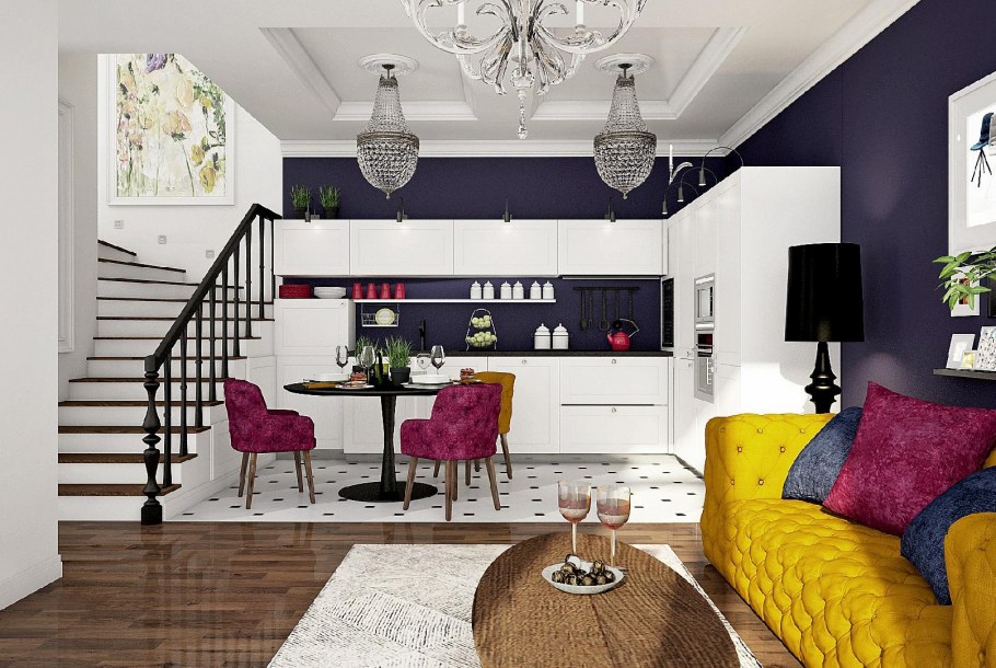 Квартира в стиле поп арт