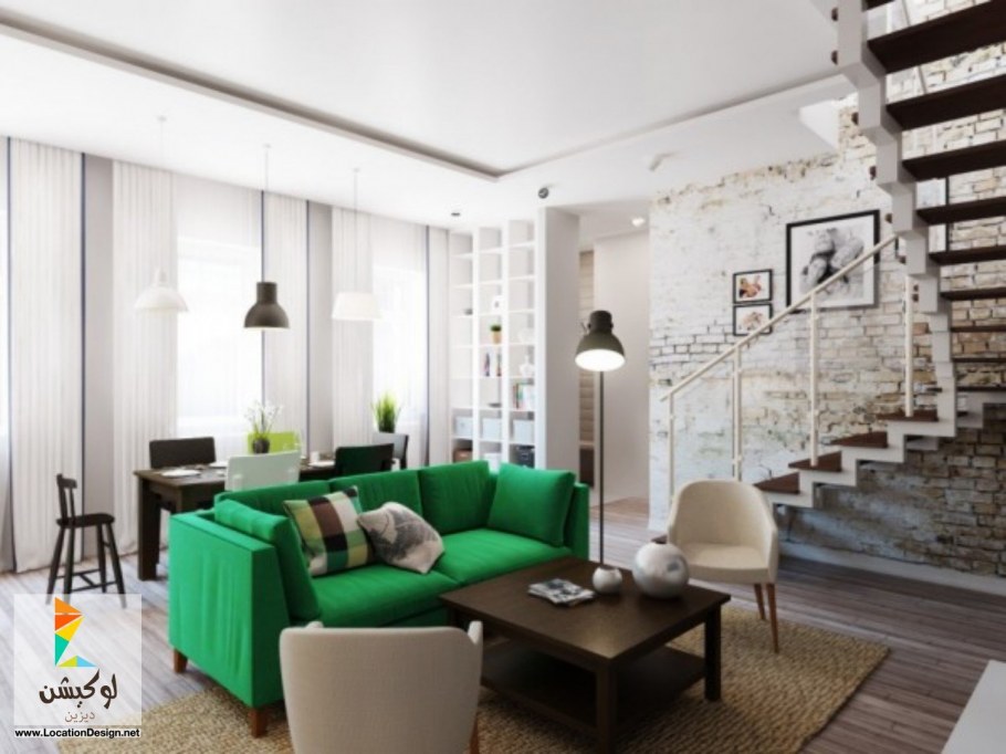 Акценты в интерьере гостиной