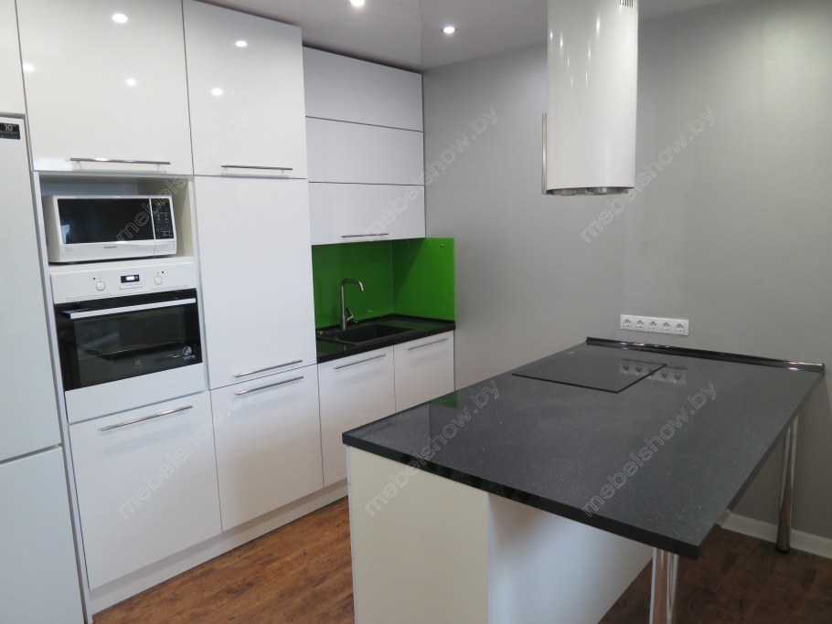 Кухня волна 1.6 белый/капучино