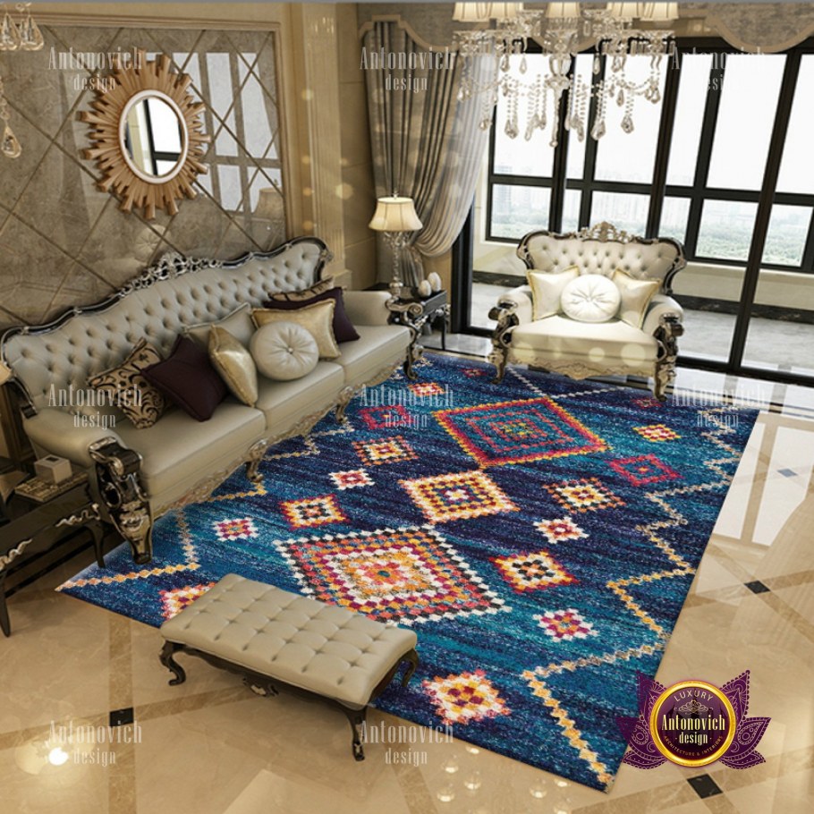 Ковер в марокканском стиле